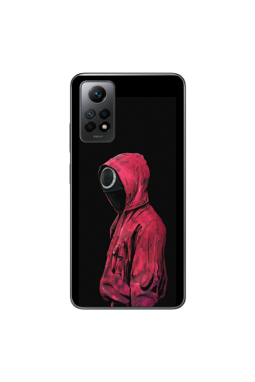Xiaomi Redmi Note 12 Pro Uyumlu Şeffaf Kılıf Squid Game Tasarımlı