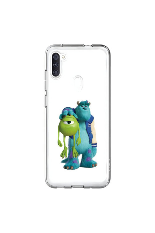 Samsung Galaxy A11 Uyumlu Şeffaf Kılıf Cartoon 15 Tasarımlı
