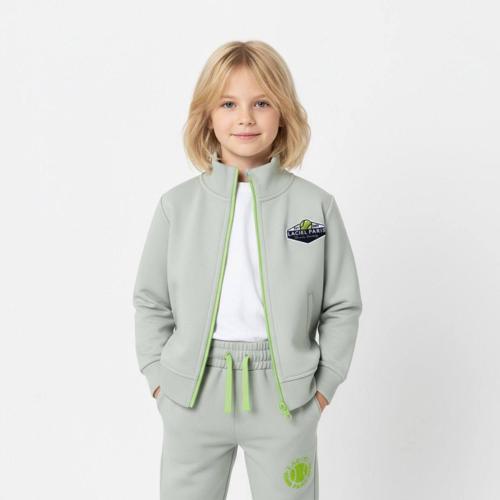 La Ciel Paris Unisex Çocuk Takımı – Fermuarlı Sweatshirt & Jogger Alt