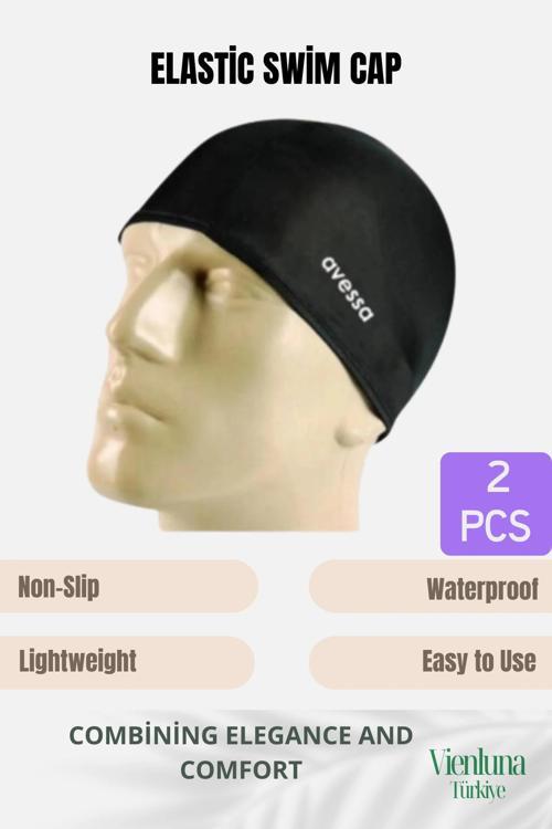 High-Quality Non-Slip Lightweight Waterproof Easy to Use Elastic Swim Cap