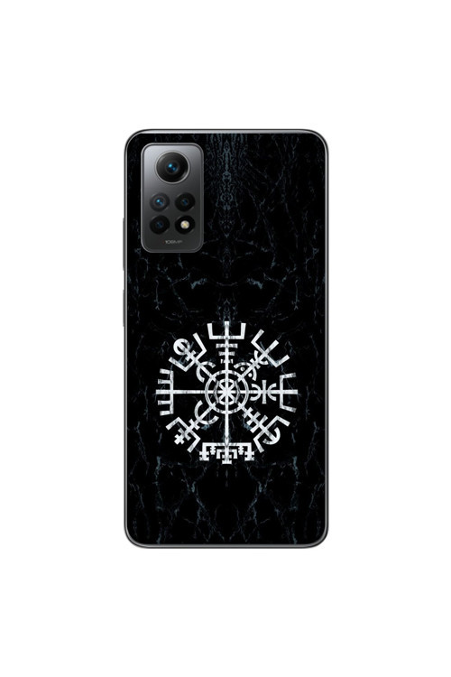 Xiaomi Redmi Note 12 Pro Uyumlu Şeffaf Kılıf Nordic 1 Tasarımlı