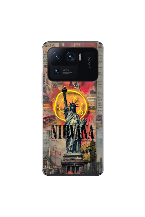 Xiaomi Mi 11 Pro Uyumlu Şeffaf Kılıf Aesthetic 3 Tasarımlı