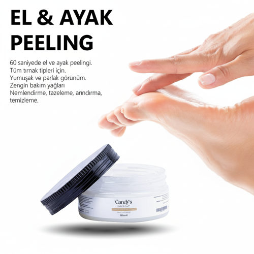Candy's El Ayak Peeling - Manikür & Pedikür Peeling