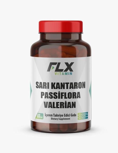 Sarı Kantaron Passiflora Valerian 60 Tablet