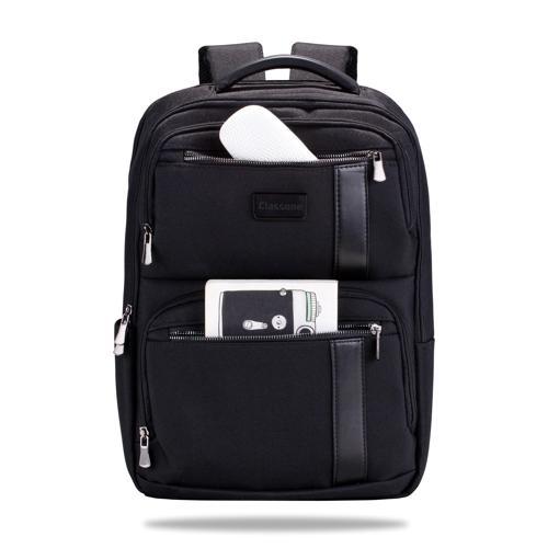 BP-BS100 Business VIP B1 - Serisi 15.6' WTX Pro Su Geçirmez Kumaş Laptop Sırt Çantası-Siyah