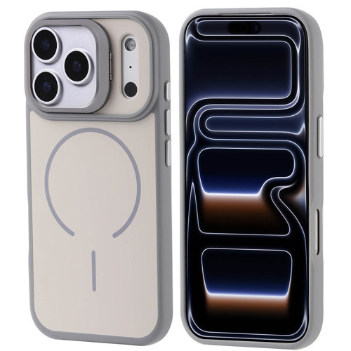 iPhone 17 Pro Kılıf M-safe Şarj Özellikli Kamera Standlı Notron Kılıf