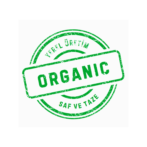 Yerel Üretim Organik STİCKER 150 Adet