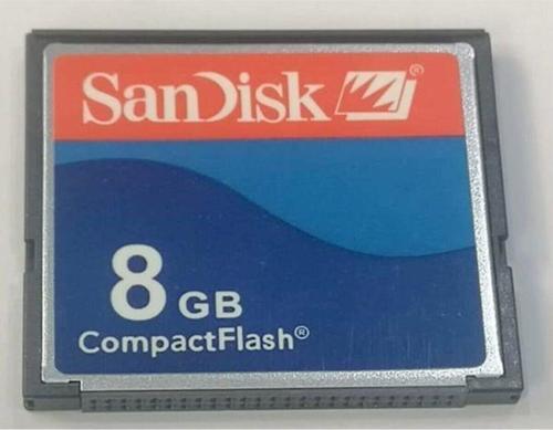 8 Gb Sandısk Compact Flash Hafıza Kartı