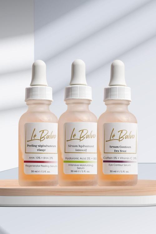 Cilt Tonu Eşitleyici + Yoğun Nemlendirici Hyaluroni?c Acid + Göz Altı Serumu Üçlü Bakım Seti