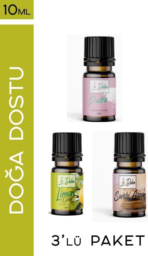 Limon,pudra,sandal Ağacı Doğal Uçucu Saf Buhurdanlık Esansı Oda Kokusu Esans Buhur Yağı 10ml