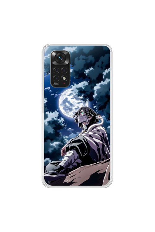 Xiaomi Redmi Note 11 Uyumlu Şeffaf Kılıf Demon Slayer 4 Tasarımlı