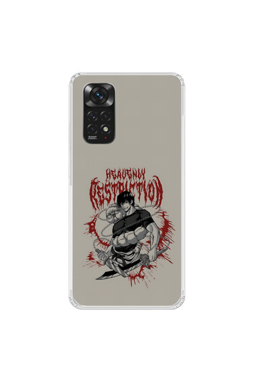 Xiaomi Redmi Note 11 Uyumlu Şeffaf Kılıf Jujutsu Kaisen 2 Tasarımlı