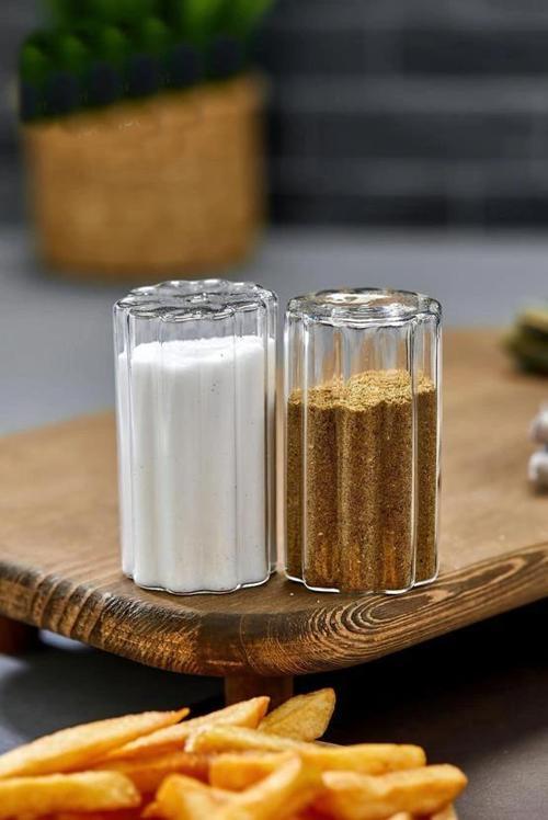 Cooker CKR3793 Cam Tuzluk-Biberlik 2'li