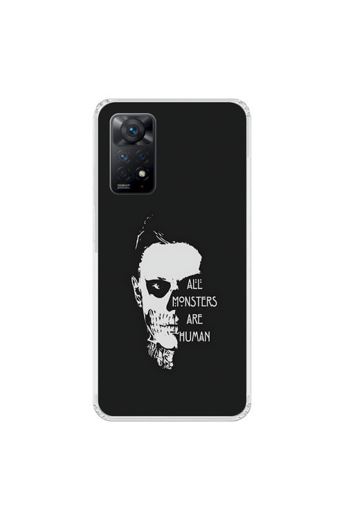 Xiaomi Redmi Note 11 Pro Uyumlu Şeffaf Kılıf American Horror Story Tasarımlı