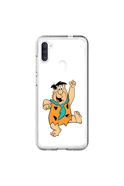 Samsung Galaxy A11 Uyumlu Şeffaf Kılıf Cartoon 3 Tasarımlı
