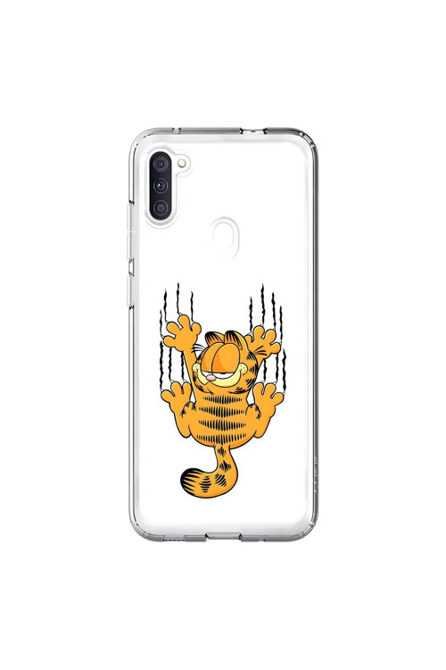 Samsung Galaxy A11 Uyumlu Şeffaf Kılıf Cartoon 4 Tasarımlı