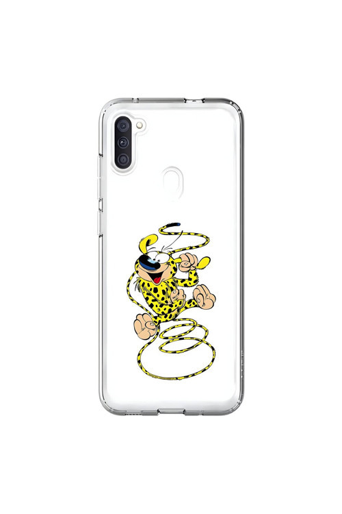 Samsung Galaxy A11 Uyumlu Şeffaf Kılıf Cartoon 9 Tasarımlı