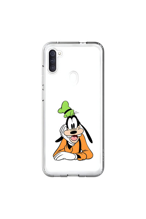 Samsung Galaxy A11 Uyumlu Şeffaf Kılıf Cartoon 5 Tasarımlı