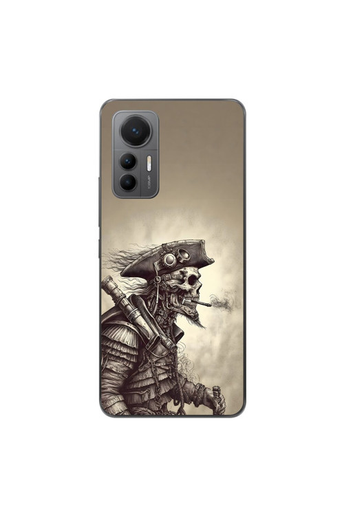 Xiaomi Mi 12 Lite Uyumlu Şeffaf Kılıf Pirate 1 Tasarımlı