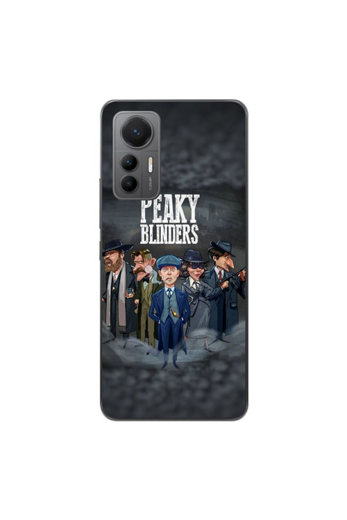 Xiaomi Mi 12 Lite Uyumlu Şeffaf Kılıf Peaky Blinders Tasarımlı