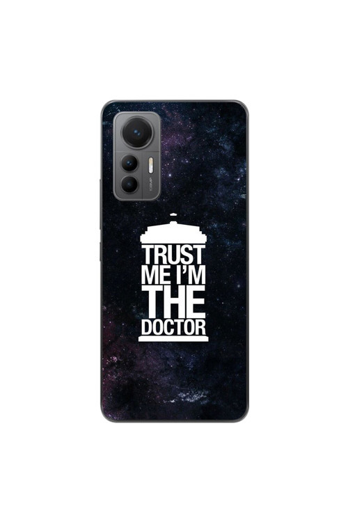 Xiaomi Mi 12 Lite Uyumlu Şeffaf Kılıf Doctor Who Tasarımlı