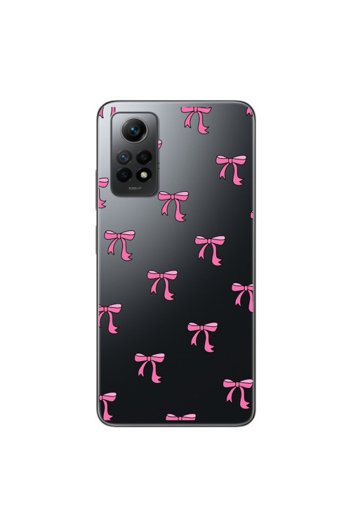 Xiaomi Redmi Note 12 Pro Uyumlu Şeffaf Kılıf Kurdele 3 Tasarımlı