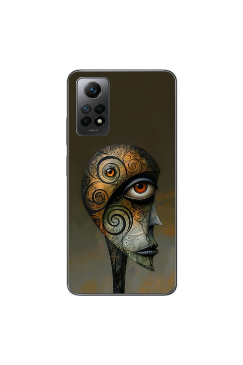 Xiaomi Redmi Note 12 Pro Uyumlu Şeffaf Kılıf Tablo 2 Tasarımlı