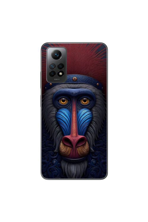 Xiaomi Redmi Note 12 Pro Uyumlu Şeffaf Kılıf Tablo 4 Tasarımlı