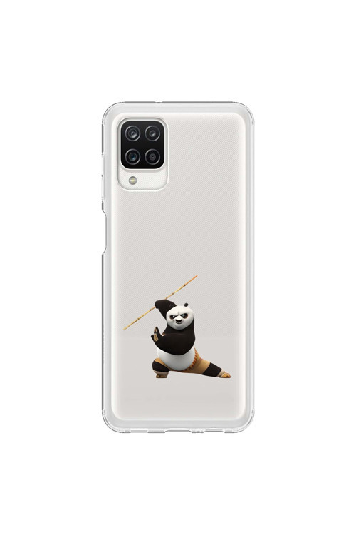 Samsung Galaxy A12 Uyumlu Şeffaf Kılıf Cartoon 7 Tasarımlı