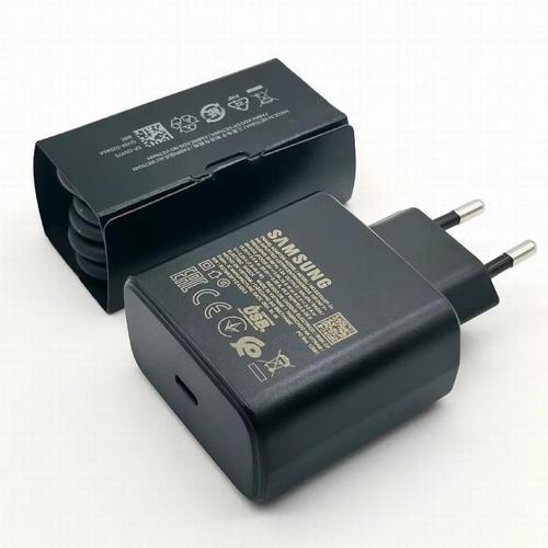 Samsung Galaxy S20 Plus Uyumlu Orjinal 45W Type-C Hızlı Şarj Cihazı Siyah