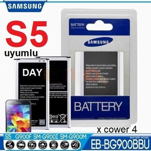 Samsung S5 NEO X COWER 4 Galaxy G900L EB-BG900BBE EB-BG900BBU EB-BG900BBC Garantili 2800mAh Pil Batarya