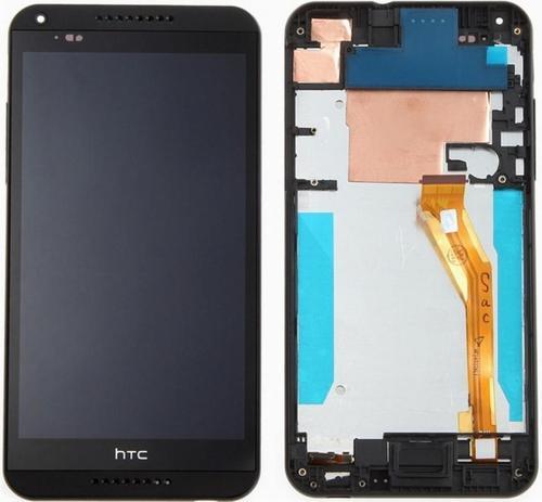 Desire 816 LCD Ekran Çıtalı Siyah Dokunmatik Cep Telefonu Ekranı