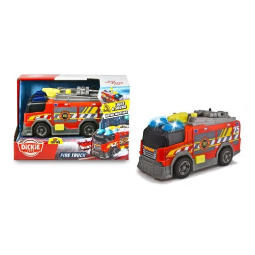 BFS Nessiworld 203302028 Dickie, Sesli ve Işıklı İtfaiye Kamyonu 15 cm