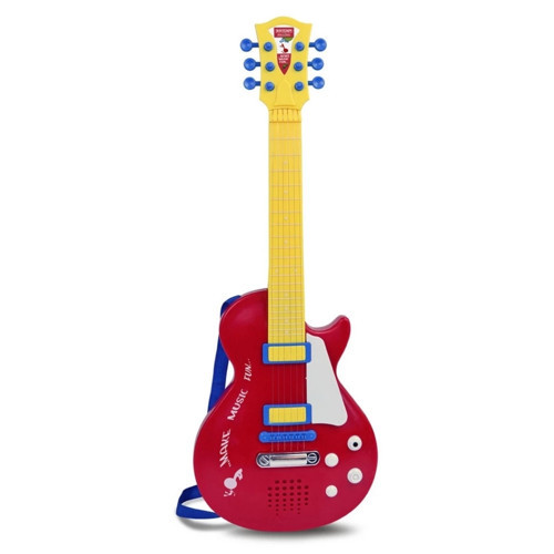 BFS Elektronik Tuşlu ve Telli Askılı Kırmızı Gitar
