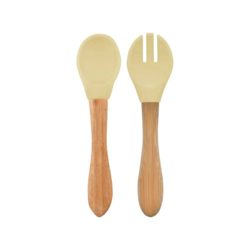 BFS Mama Kaşığı ve Çatal Seti Mellow Yellow