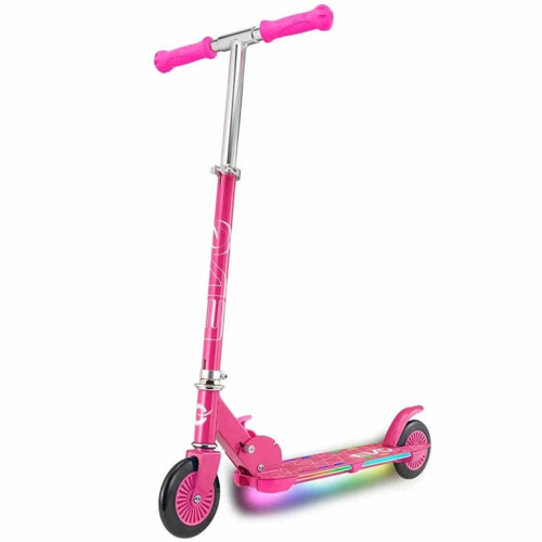 BFS Evo 2 Tekerlekli Flash Işıklı Pembe Scooter