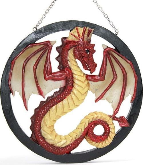 Duvara Asmalı Polyester Dragon Pano Dekoratif Hediyelik