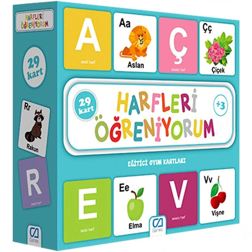 BFS Harfleri Öğreniyorum Eğitici Set