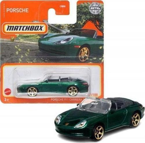 Porsche 911 Carrera Cabriolet Green Metallic (1/64)