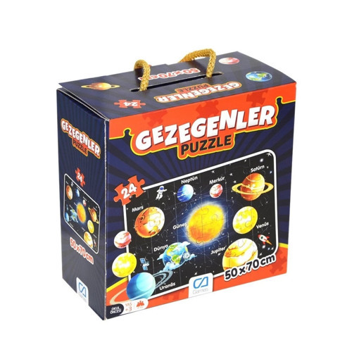 BFS 5026 CA Games, Gezegenler / 24 parça Puzzle / +3 yaş