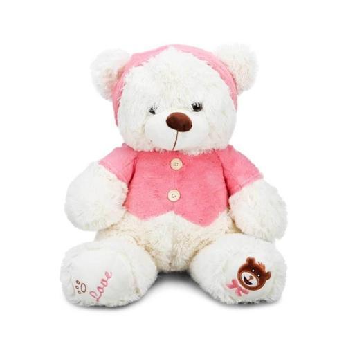 BFS 1014 Puffy Friends T Shirtlü Sevimli Peluş Ayı 43 cm