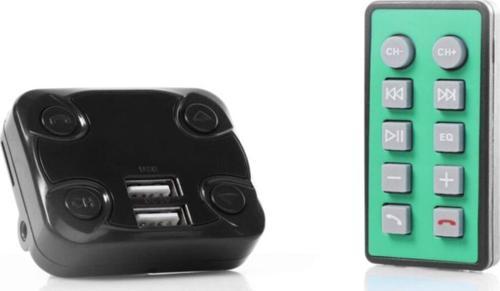 3in1 Kumandalı Bluetooth Araç Kiti Fm Transmitter Usb Tf 1200 Mah