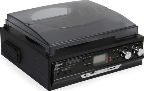 Yeni Model Kumandalı Bluetooth'lu Plak Çalar Kaset Çalar Usb Sd Kart Aux Destekli Fm Radyolu Pikap