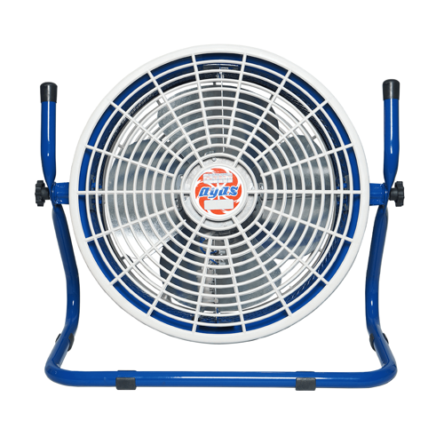 AKREP Retro Yer Tipi Sanayi Vantilatörü - Mavi