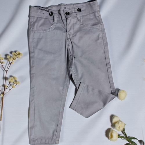 KLASİK KESİM İNCE GABARDİN PANTOLON - RN25PNT-Gri-7 Yaş Gri