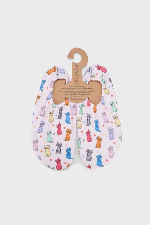 Hermes Kaydırmaz Havuz ve Kız Çocuk Deniz Ayakkabısı SS2311000003 PUDRA