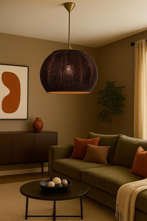 Bohem,Rustik,Modern,Doğal,El Yapımı Sarkıt Avize