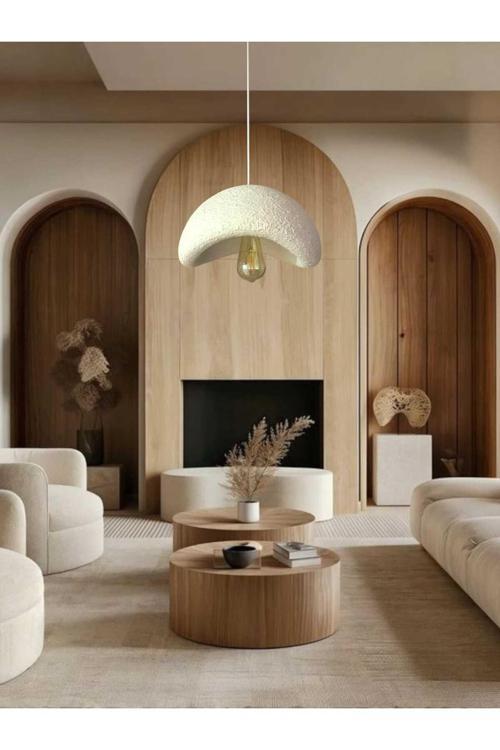 Bohem Beton Avize ( 40 Cm Beton Avize Alaçatı)