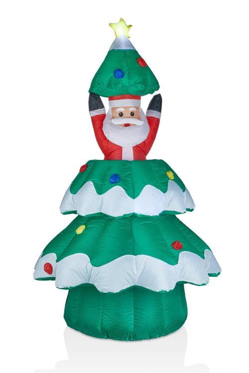 Premium Collection 190 cm Tree Man Hareketli ve Işıklı Yılbaşı Süs Dekorasyon