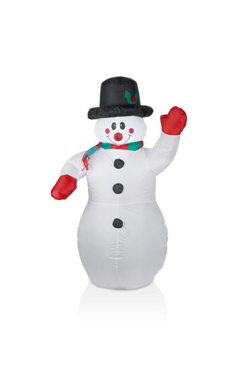 Premium Collection 150 cm Şişme-Işıklı Kardan Adam Yılbaşı Süs Dekorasyon